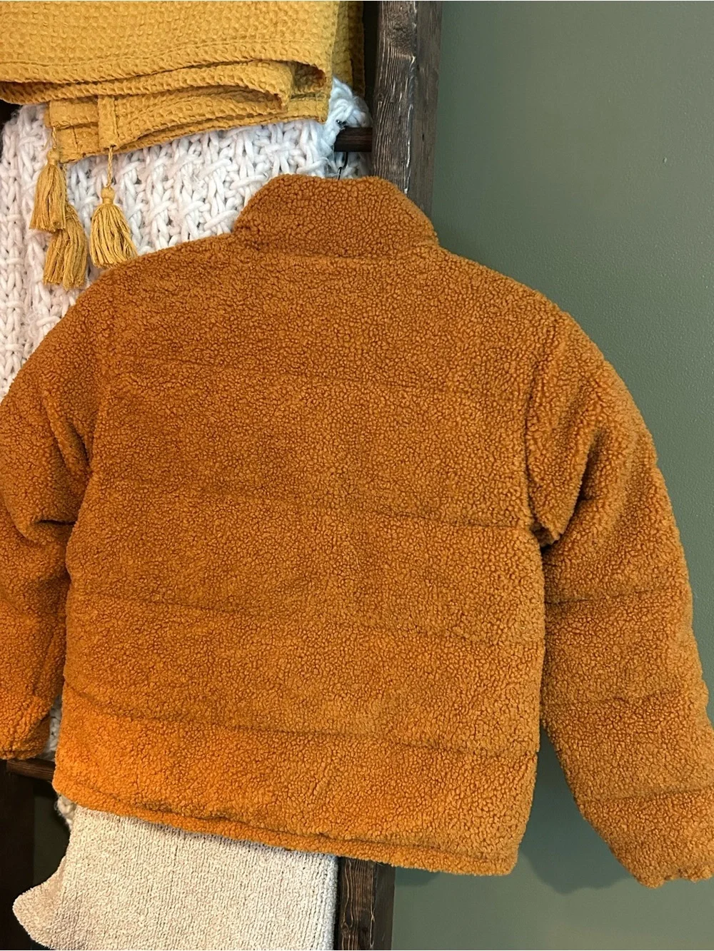art class class sherpa rust